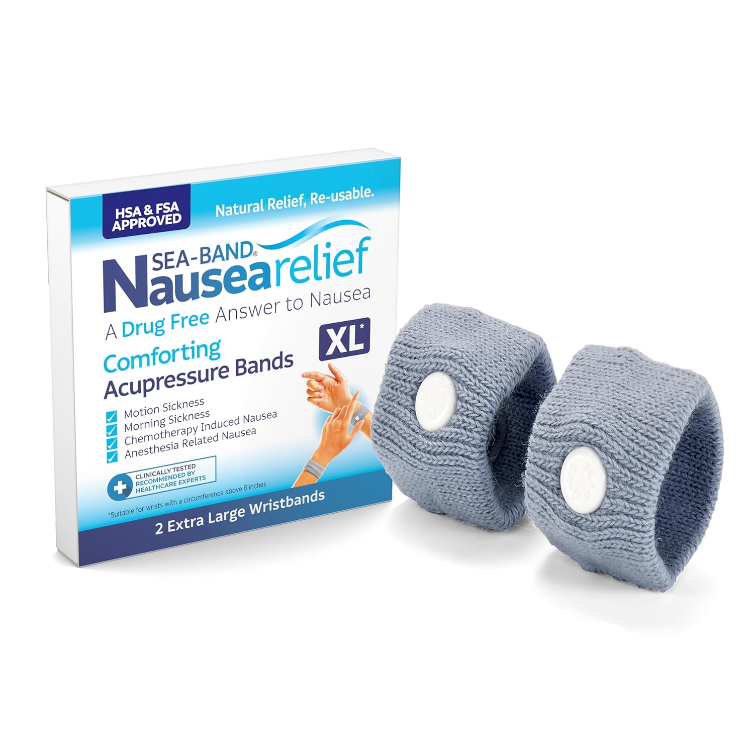 Sea-Band Anti-Nausea Wristbands